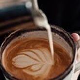 coffee-8388244_150-8388244 coffee, cappuccino, barista, caffeine, milk, latte art, latte, drink, espresso, cup, oat milk, coffee cup, breakfast, coffee art